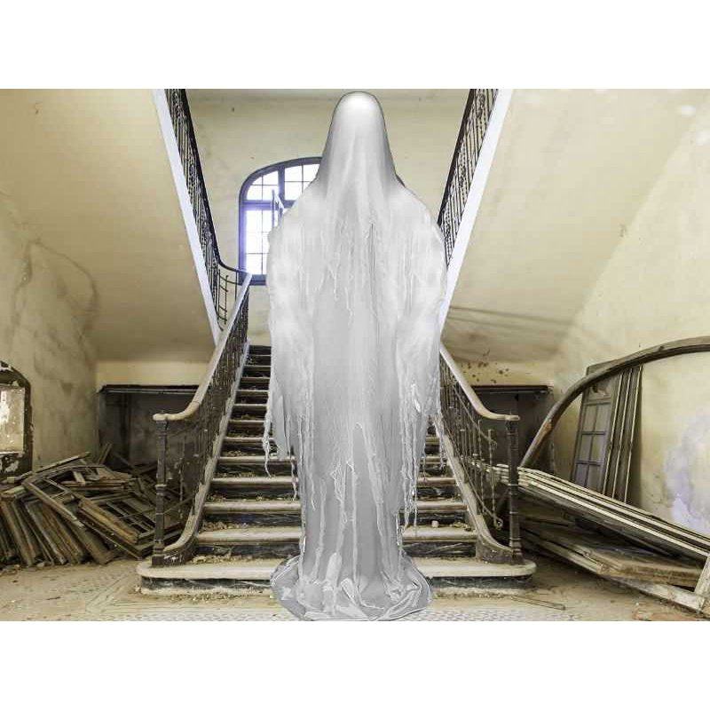 6ft Rising Ghost Animated Prop for Halloween Haunted Attractions