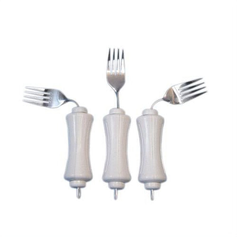 Built-Up Handle Stainless Steel Fork - Eating Aid Utensil 1