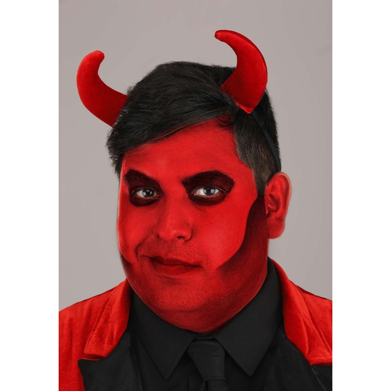 Men's Plus Size Devil Costume 3X Charismatic Horns & Tail