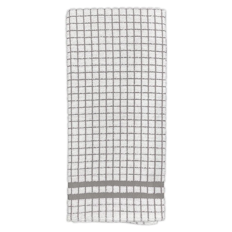 Hampton 8-Piece Kitchen Towel Set - Grey