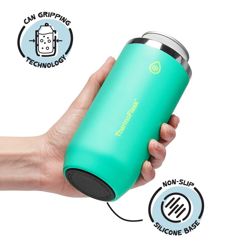 16 oz Insulated Can Cooler & Cup - Screamin' Green
