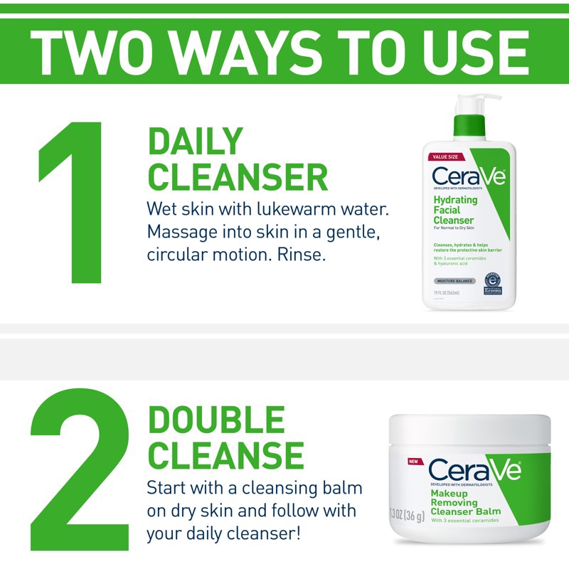 Hydrating Facial Cleanser for Normal to Dry Skin - 16 fl oz