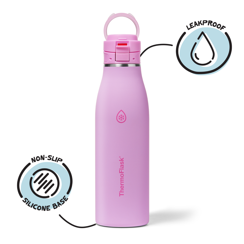 25 oz Insulated Travel Coffee Mug - Durable Stainless Steel, Lilac