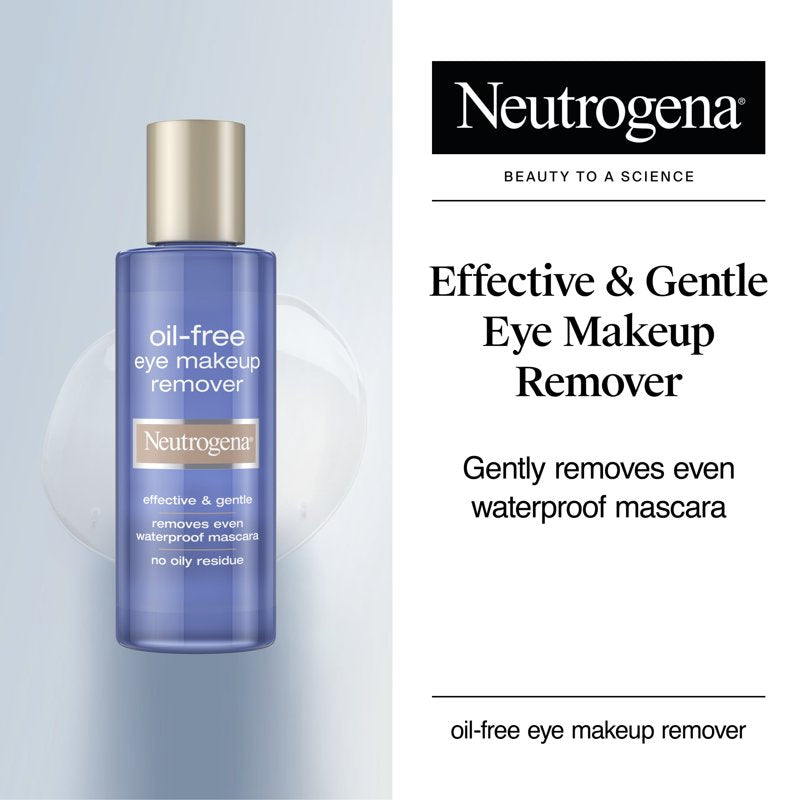 Oil-Free Eye Makeup Remover for Sensitive Eyes and Contact Lens Wearers