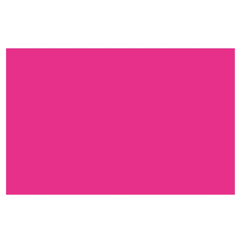 54" x 108" Pink Rectangular Plastic Table Cover - Single