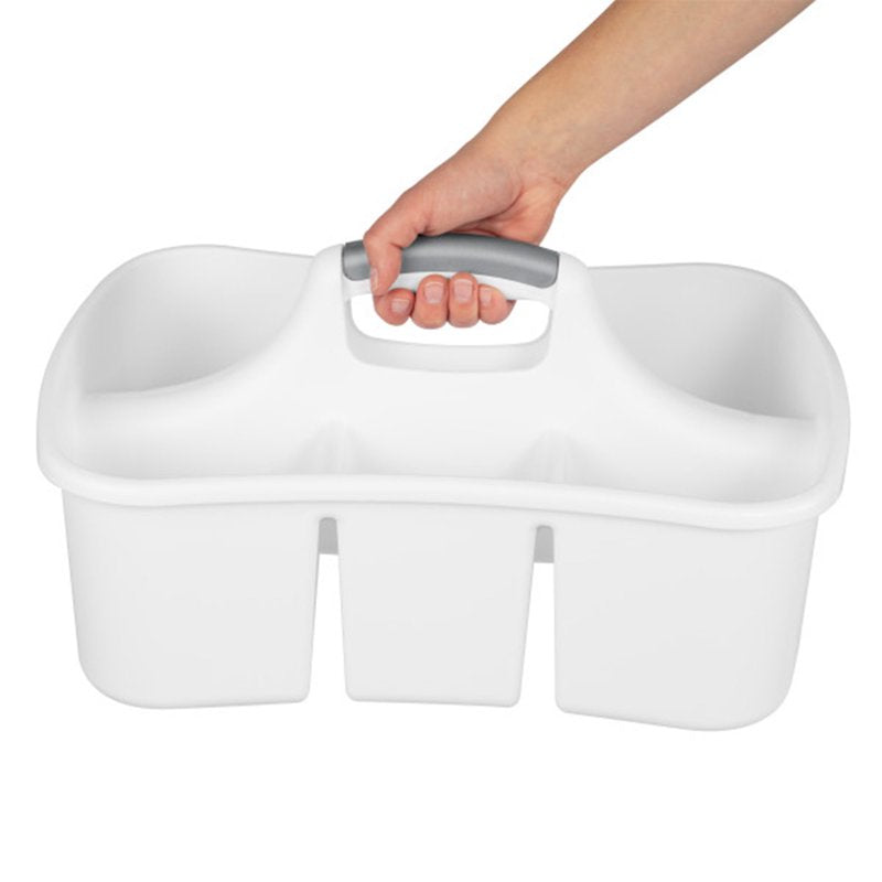 Sterilite Divided Storage Ultra Caddy 18 Pack - White, 4 Compartments