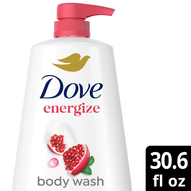 Moisturizing Body Wash with Pump - Pomegranate & Hibiscus - 30.6 fl oz
