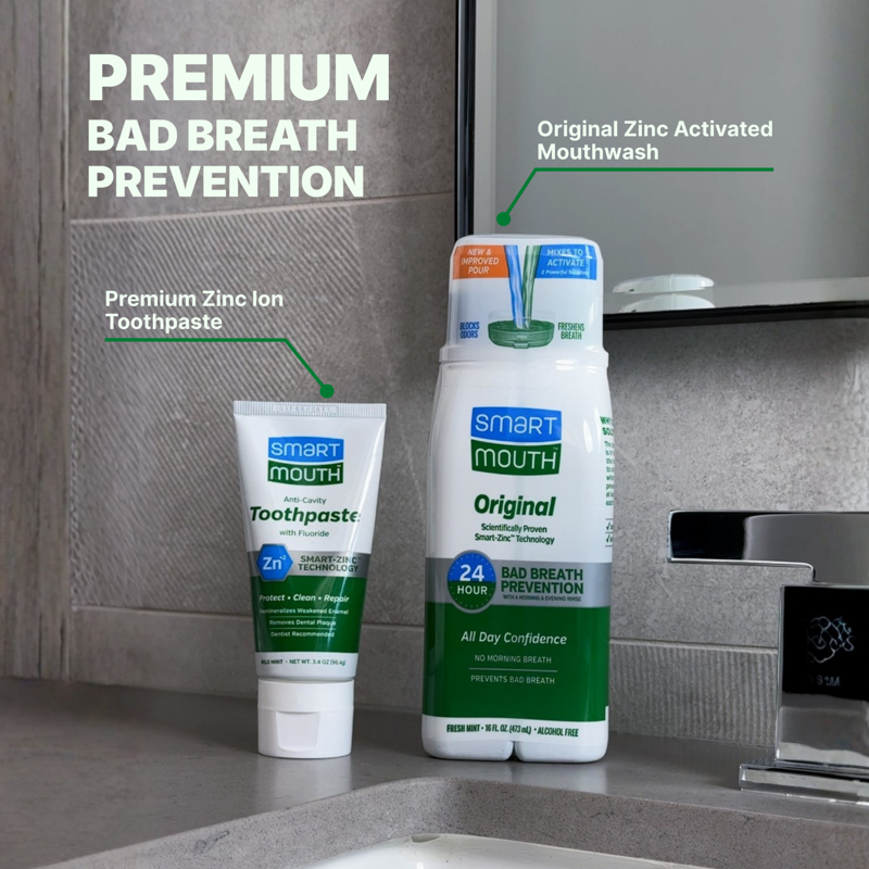 Premium Zinc Ion Toothpaste - Mild Mint, 3.4oz
