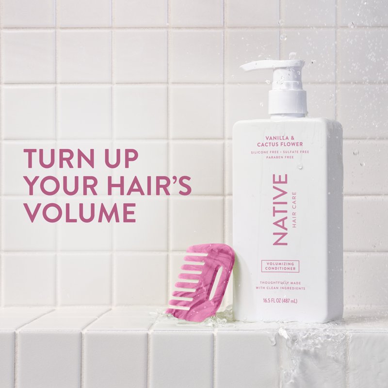 Volumizing Hair Conditioner - Sulfate-Free Vanilla & Cactus Flower 16.5oz