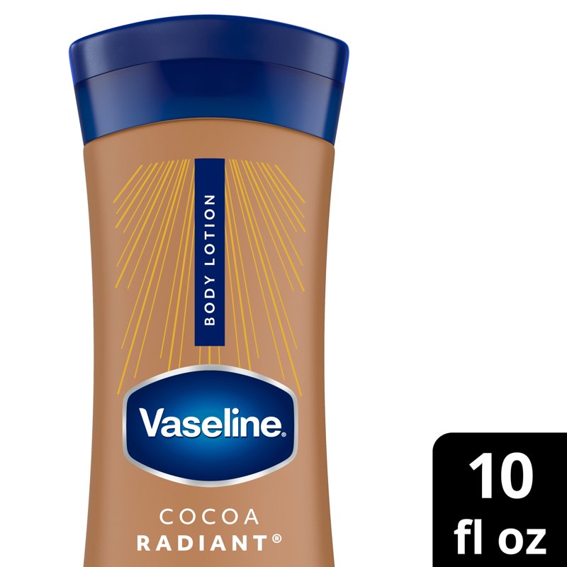 Cocoa Radiant Body Lotion for Dry Skin with Pure Cocoa Butter - 10 fl oz