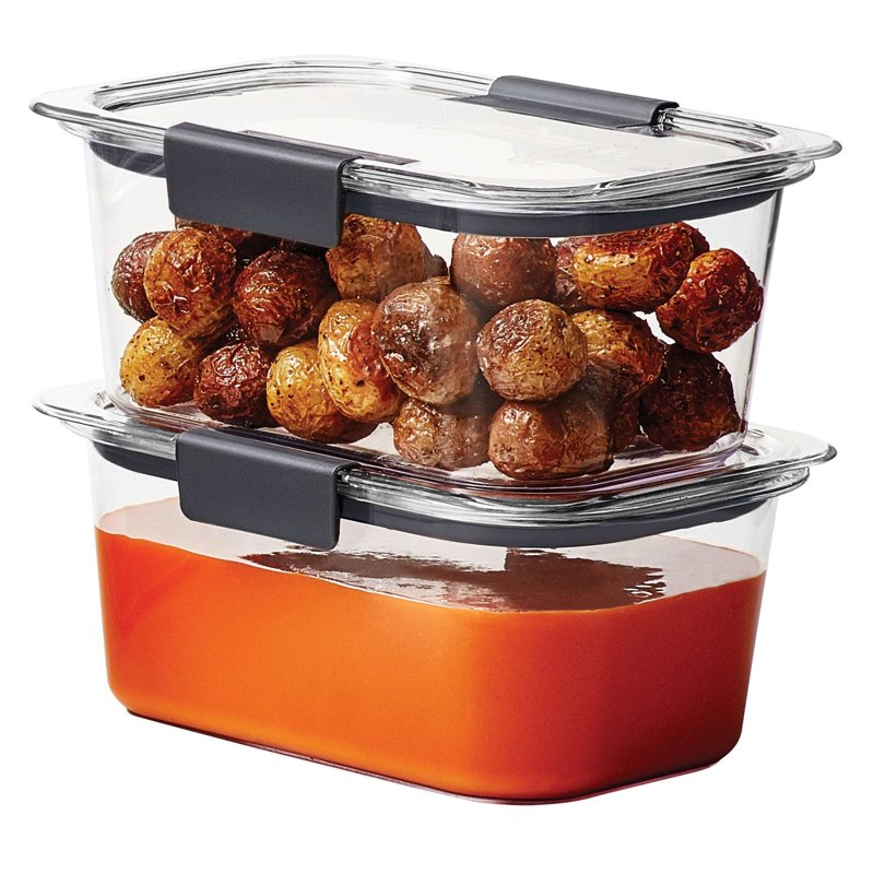 4.7 Cup Tritan Food Storage Container - Leak-Proof, BPA-Free