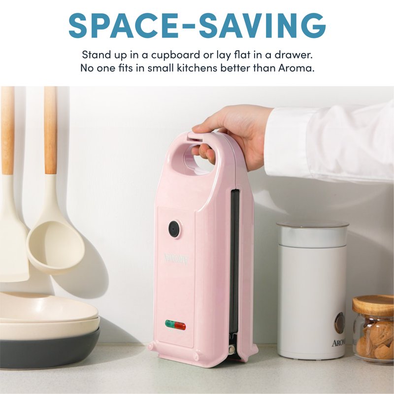 Aroma Swap & Flip Waffle Maker - Pink
