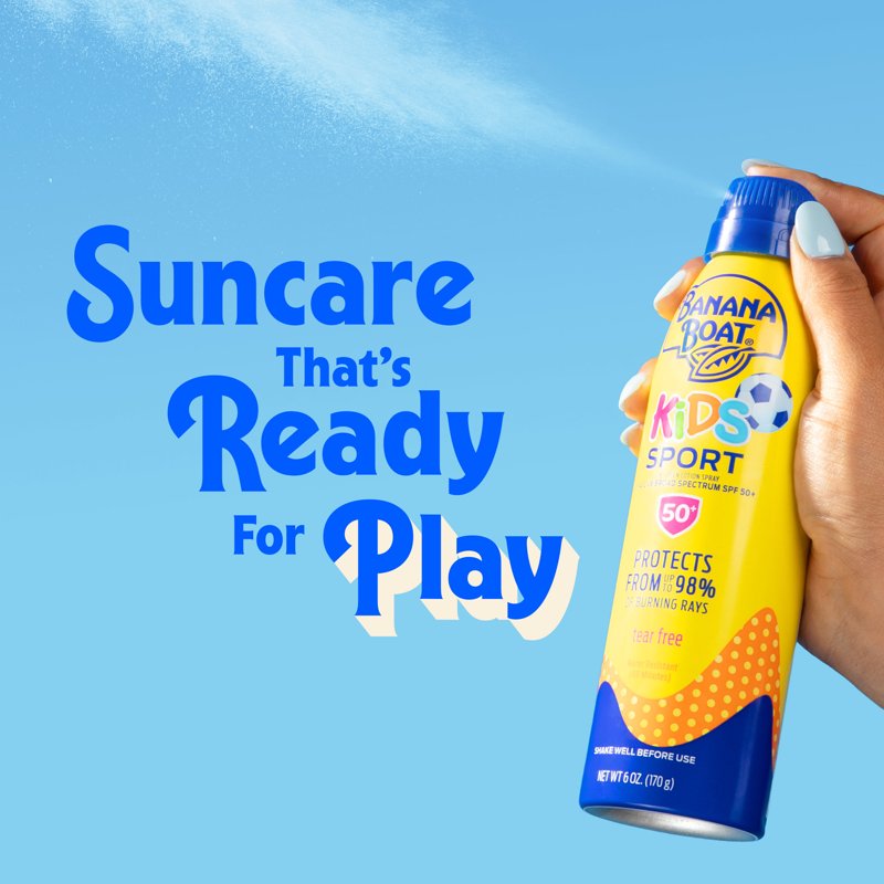 Kids Sport Sunscreen Spray SPF 50 - Twin Pack, 2 x 6 oz
