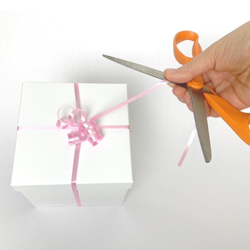 Light Pink Curling Ribbon - 350 Yards, Crimped, Gift Wrap & Decor, Variation: Light Pink Single
