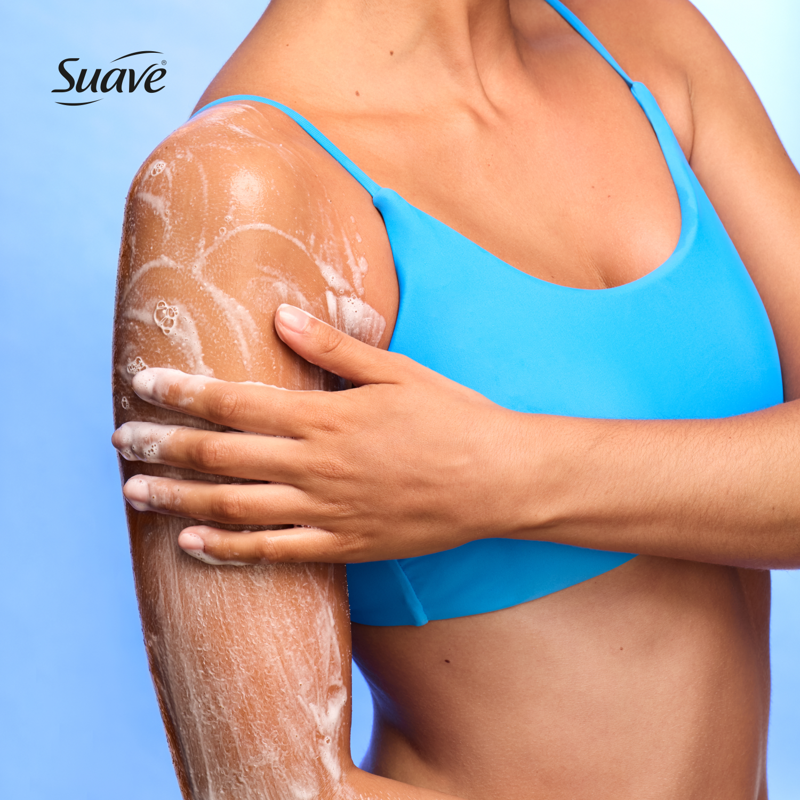 Strawberry Exfoliating Body Wash & Scrub - 6 Pack, Sulfate-Free Hydrating