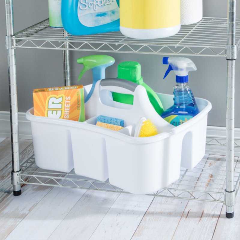 Sterilite Divided Storage Ultra Caddy 6 Pack - Portable Household Organizer