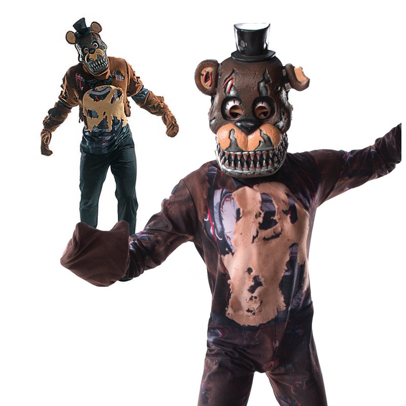 Kids Nightmare Freddy Costume - Five Nights at Freddy's Halloween Cosplay