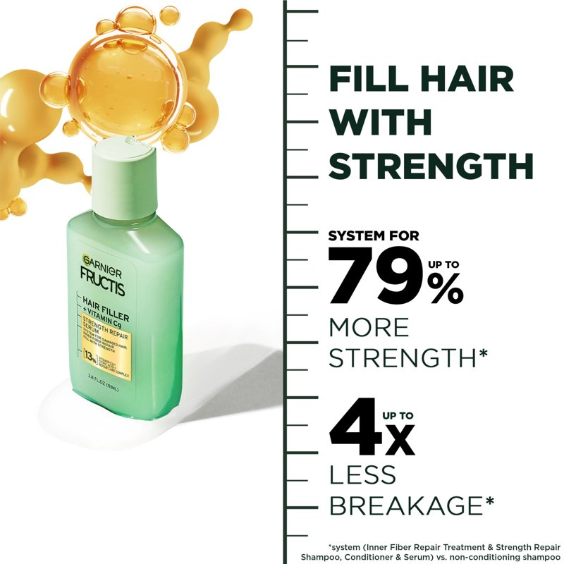 Hair Filler Strength Repair Serum - 3.75 fl oz for Damaged Hair