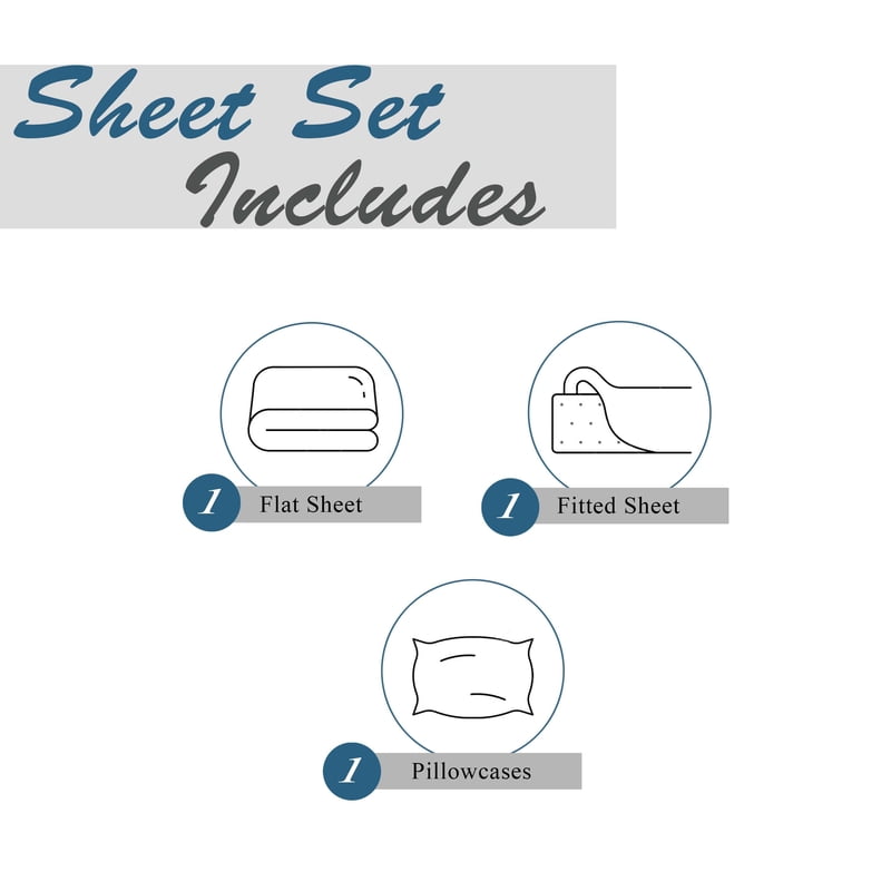 Cotton Rich Jersey Twin-XL Bed Sheet Set - Red Sedona, 3 Pieces