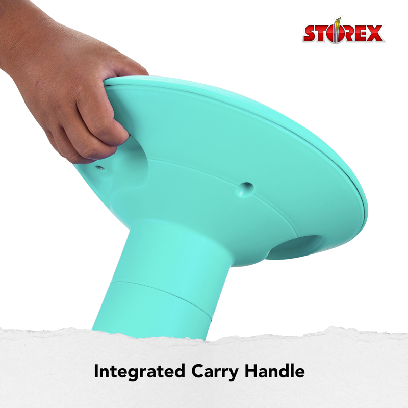 Adjustable Wiggle Stool with Soft Cushion - Teal 12-18 Inch