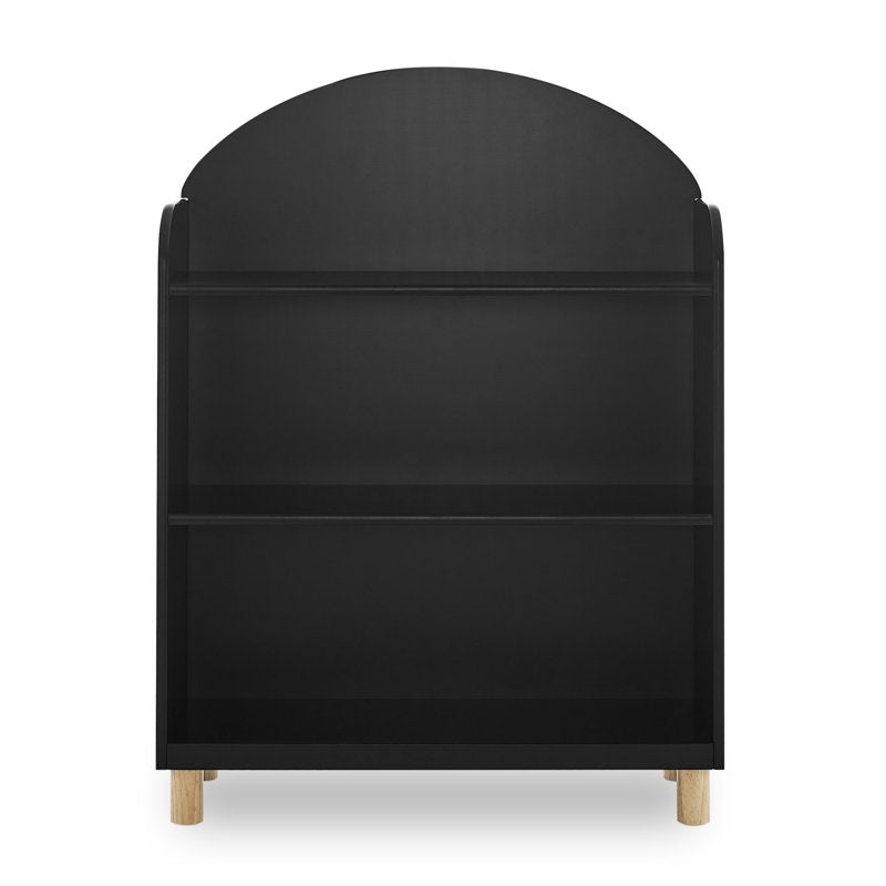 3-Shelf Bookcase for Kids - Ebony/Natural Finish
