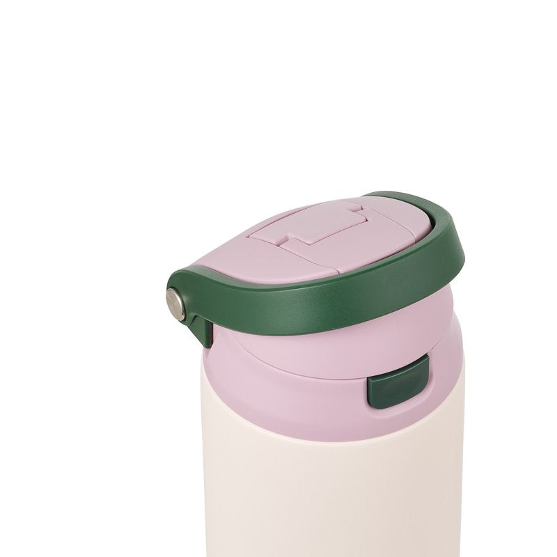 Stainless Steel 2-in-1 Straw & Chug Water Bottle - Blush 24oz