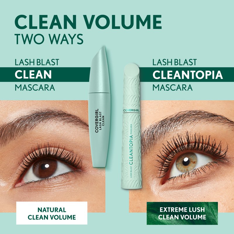 Plant-Powered Volumizing Mascara - Vegan Clean Formula