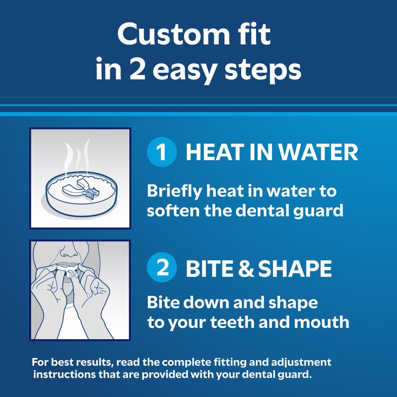 Dental Mouthguards for Teeth Grinding - 2 Count