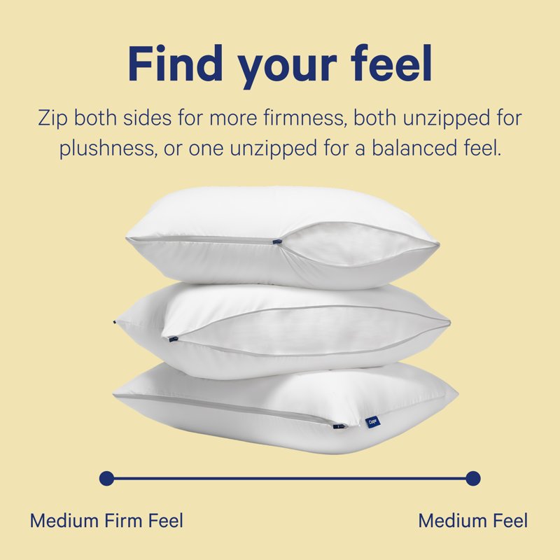 8 Pack Cooling Adjustable Memory Foam Pillow with Cotton Cover – Standard Size, Support & Comfort