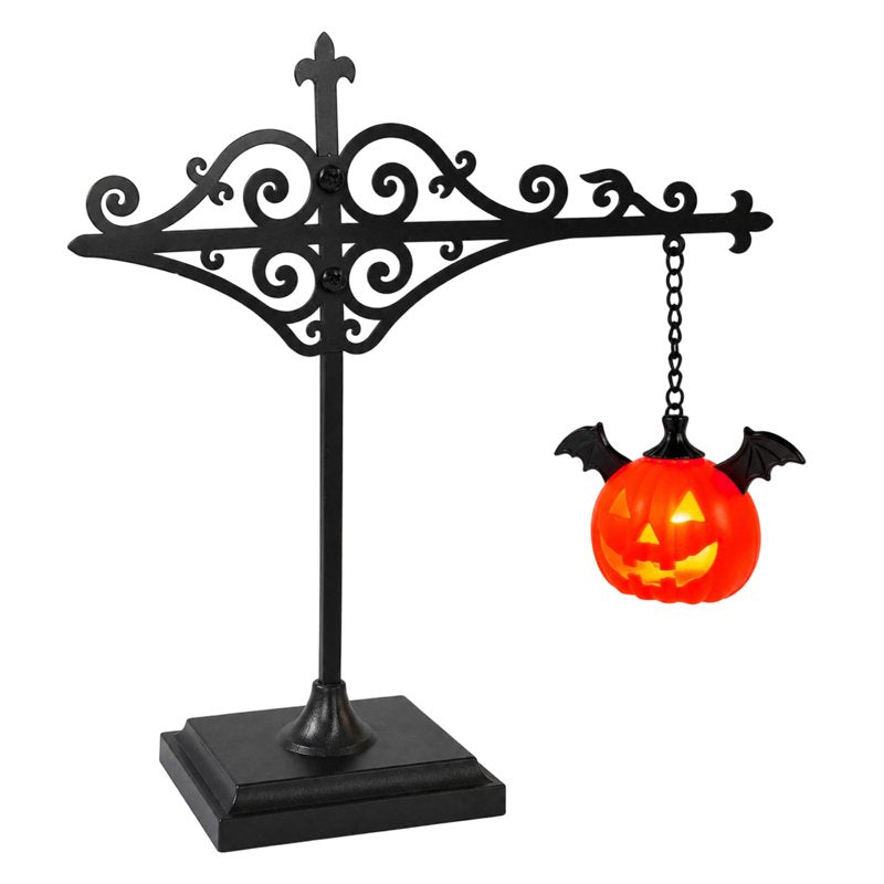Halloween Bookshelf Lamp AA3 - Ghost Lantern Indoor Night Light Decor