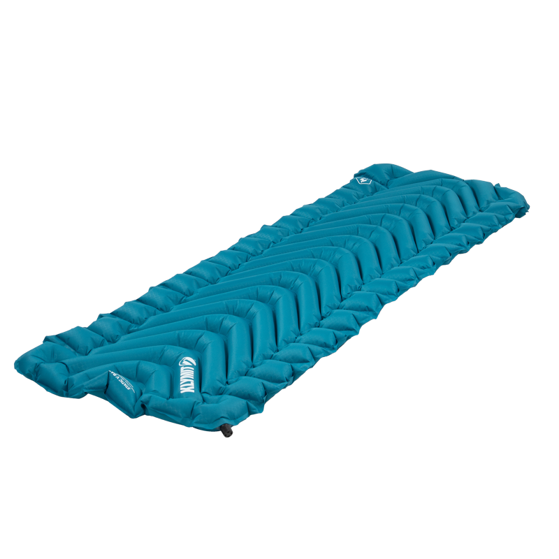 Lightweight Camping Sleeping Pad with V-Shaped Support - Insulated Inflatable Mattress for Backpacking & Hiking