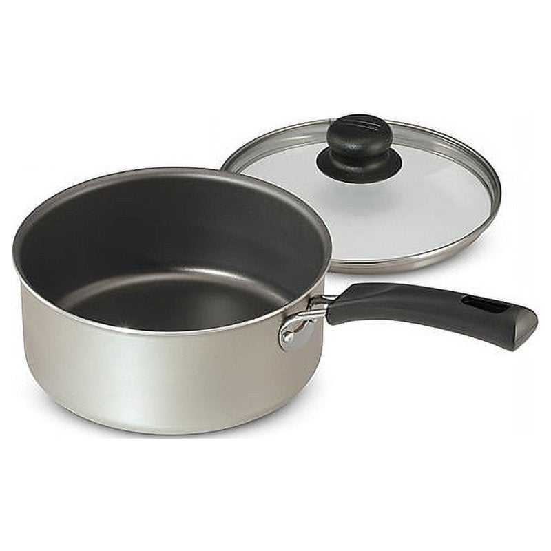 Non-Stick Cookware Set - 9-Piece Champagne Kitchen Essentials