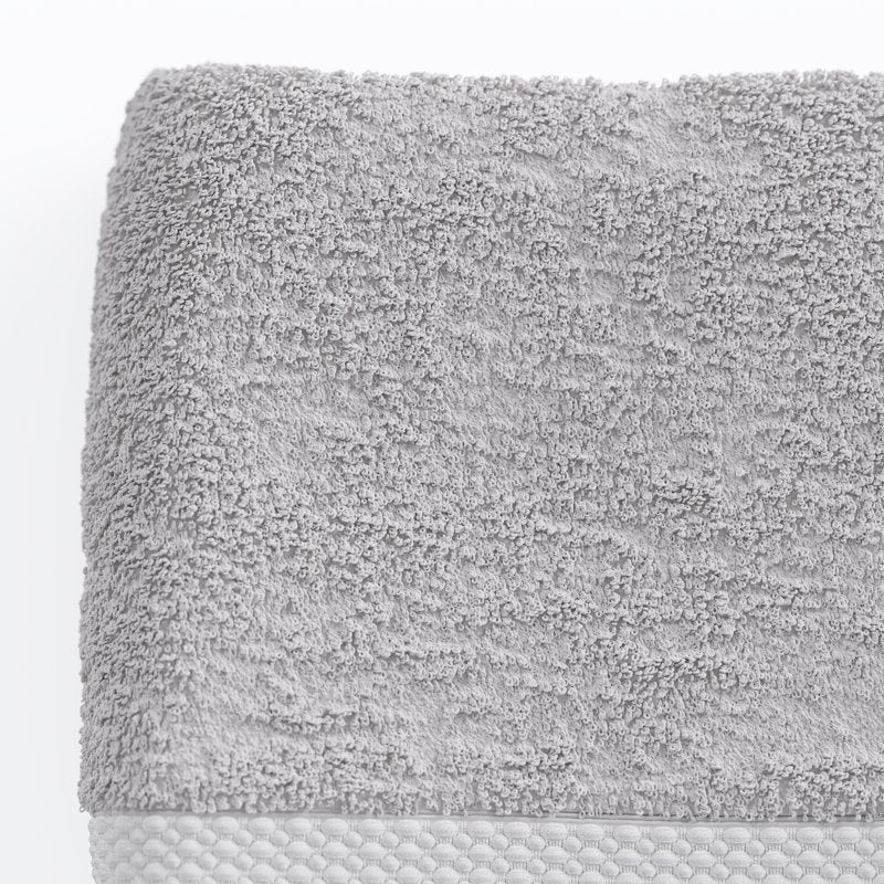 Beautiful by Drew Barrymore 6-Piece Dobby Bath Towel Set - Porcini Taupe, 100% Cotton