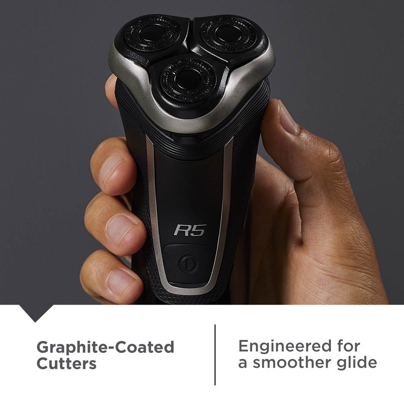 Rotary Shaver for Men - Waterproof Electric Shaving with 50 Min Runtime