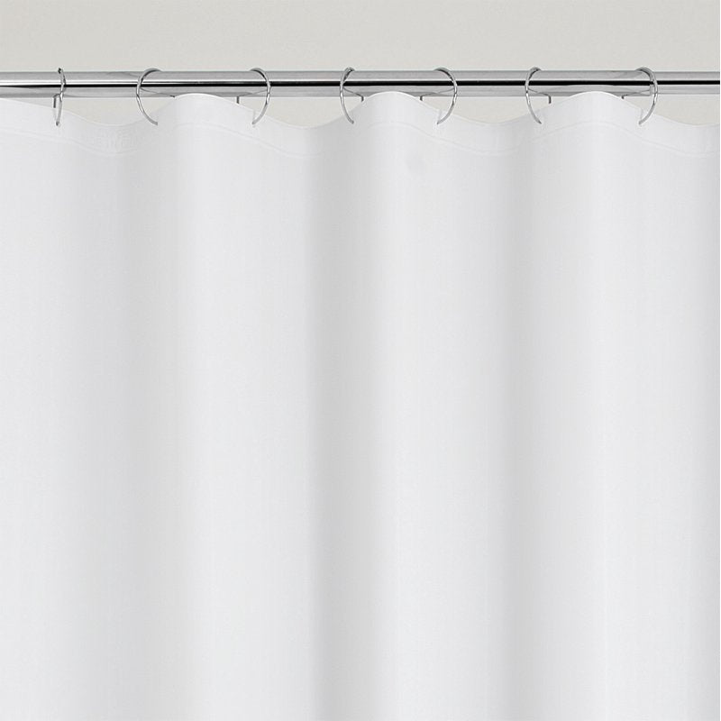 (2 Pack) Mainstays Lightweight PEVA Shower Curtain Liner 70x71 Inches - White