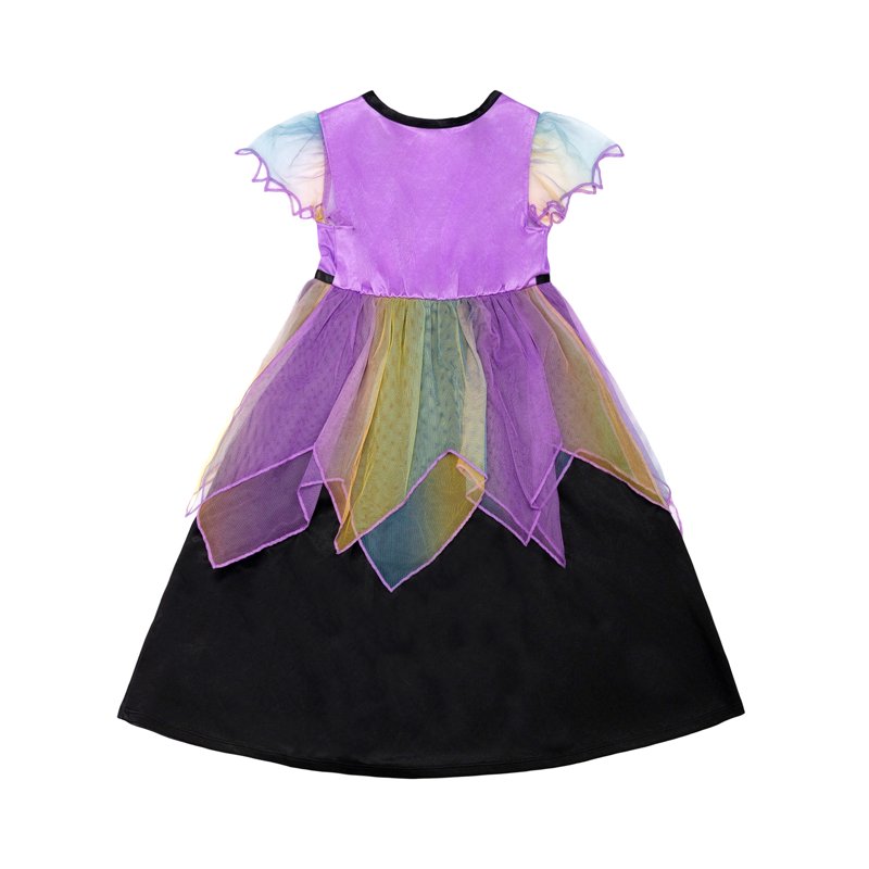 Girls Halloween Costume Gown - Nightmare Before Christmas Purple, Sizes 4-12