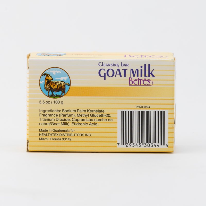 Goat Milk Soap - Moisturizing Cleansing Bar, 3.5 oz, 2 Pack