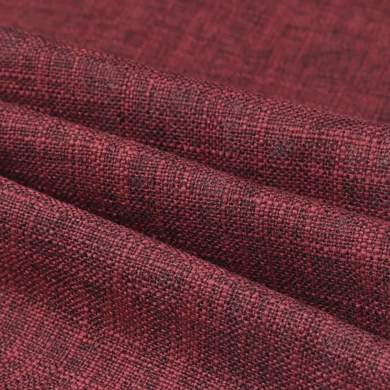 Solid Color Table Runner - Wine Red 12" x 71" | Durable Linen