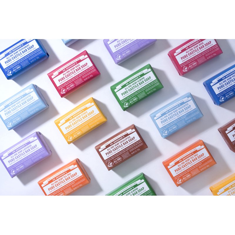 Eucalyptus Pure-Castile Bar Soap - 5 oz, Vegan & Cruelty-Free