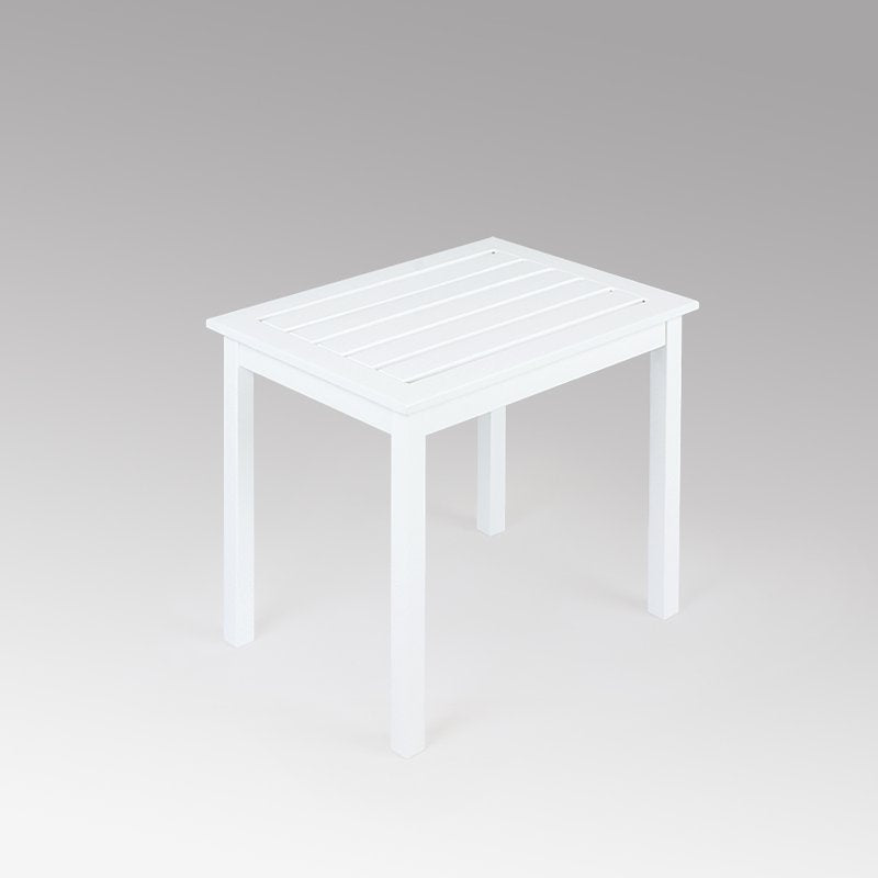 Wooden Square Side Table - Outdoor Patio End Table