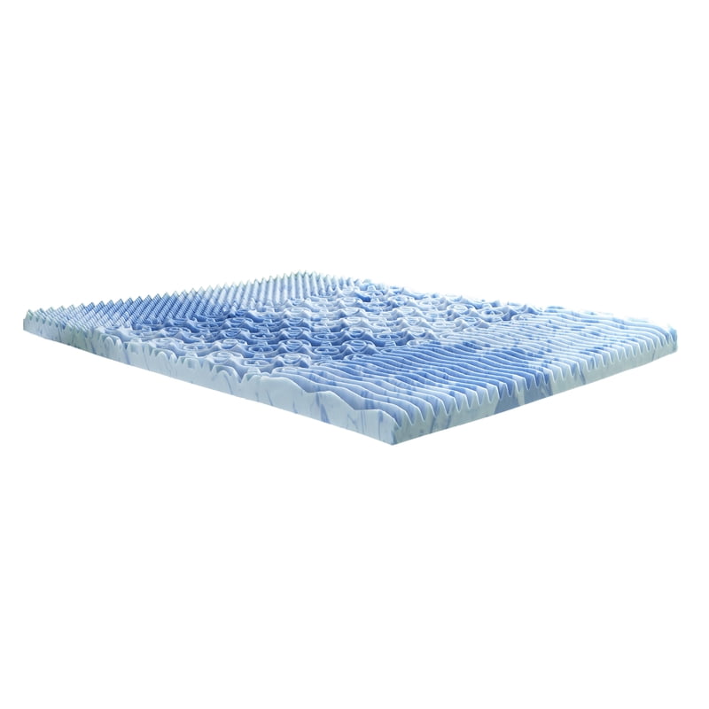 Boyd Sleep 3-Inch Cooling Gel Memory Foam Mattress Topper Full Size - Multi-Zone Support