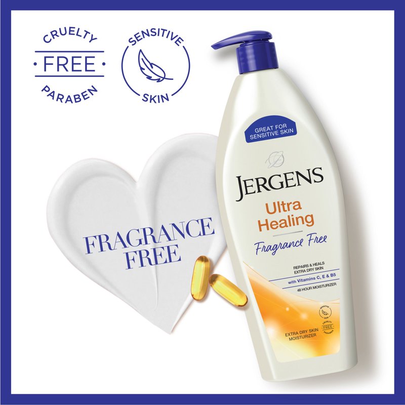 Ultra Healing Hand and Body Lotion for Extra Dry Skin - Fragrance Free