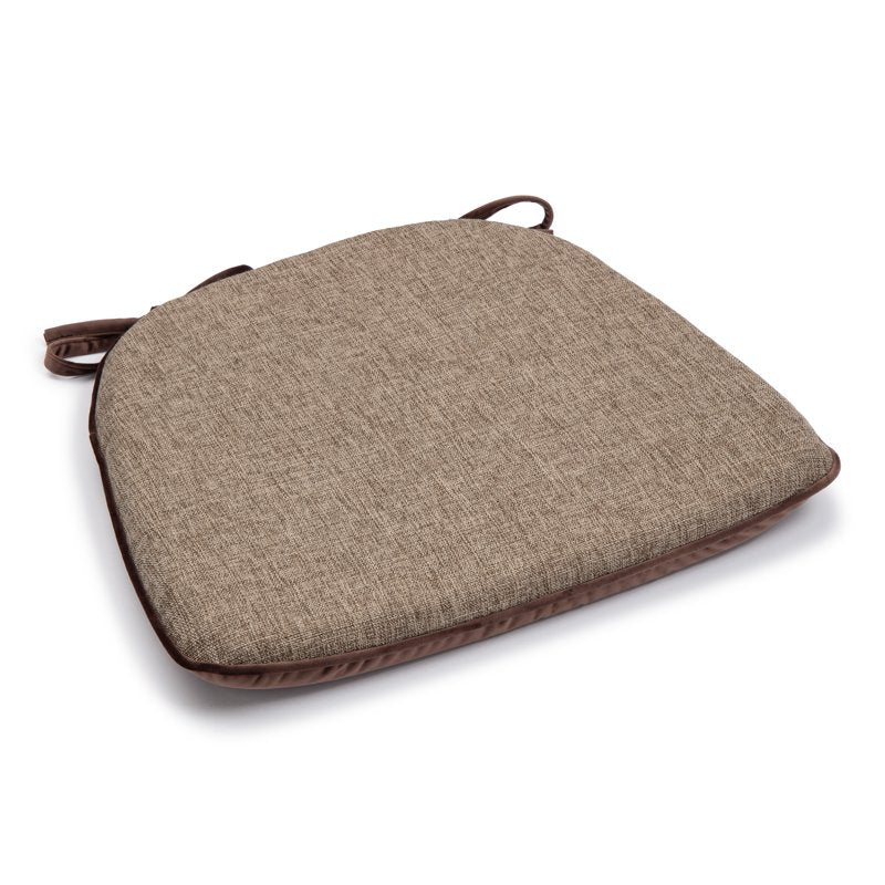 Memory Foam Chair Cushion - Brown, 17.5” x 14.75”, Single