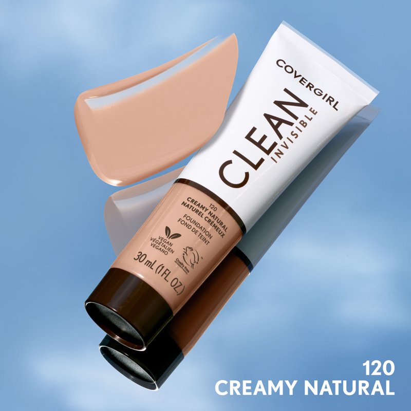 Clean Invisible Liquid Foundation - Buildable Coverage & Natural Finish