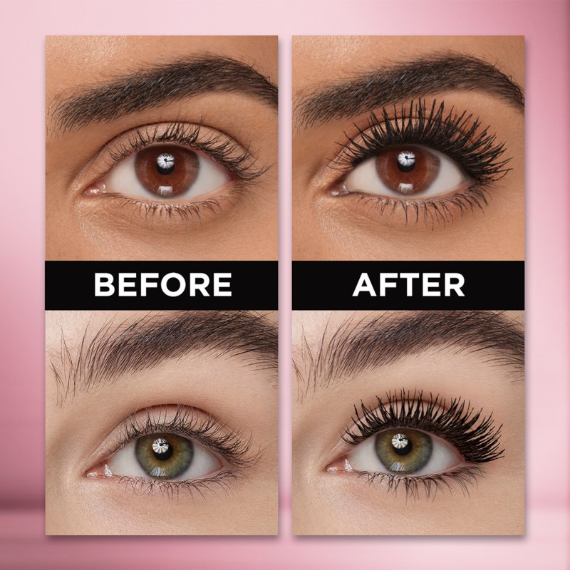 Volumizing Washable Mascara for Lash Length and Density