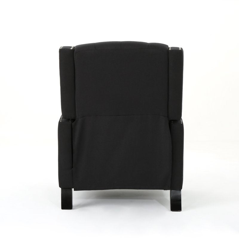 Standard Fabric Recliner with Tufted Design - Multiple Colors