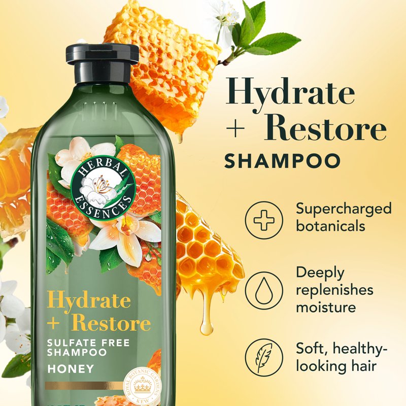 Sulfate-Free Honey Daily Moisture Shampoo - 13.5 fl oz