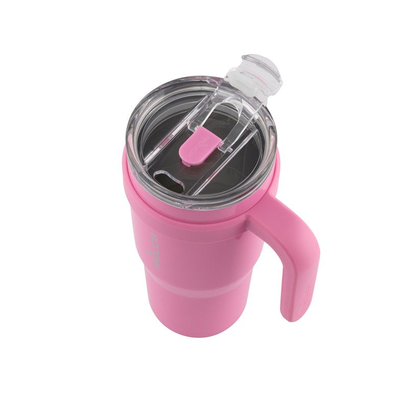 24oz Insulated Stainless Steel Tumbler with Straw & Lid - Peony