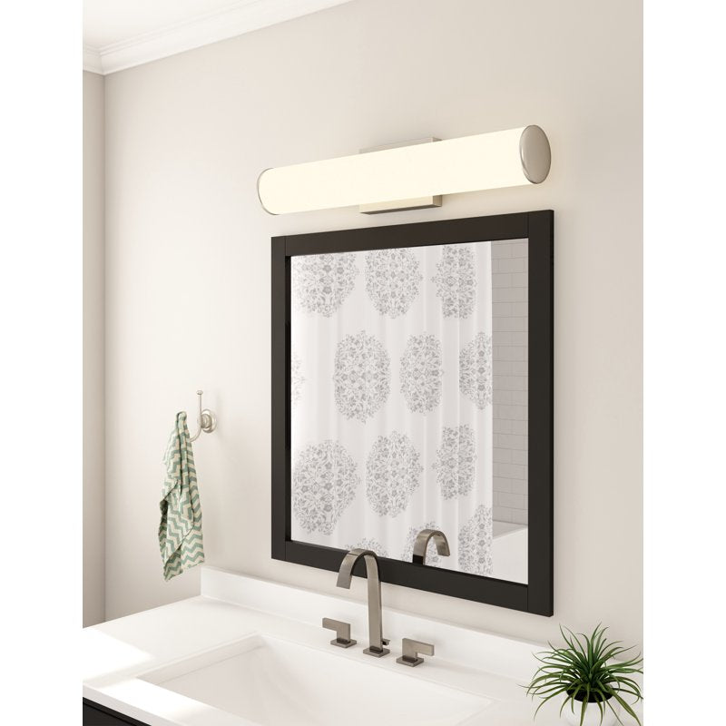 Wall Accent Mirror - 30 x 30 Inches, Espresso Finish - Design House Shorewood Variation