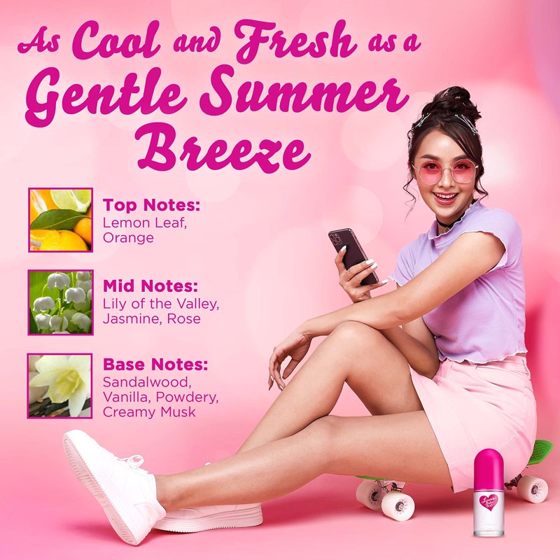 Whisper Soft Floral & Musk Body Mist - Powder Fresh Fragrance